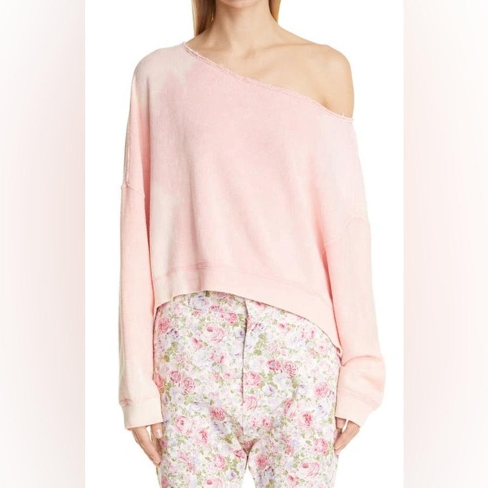 R13 Patti Bleached Sweatshirt